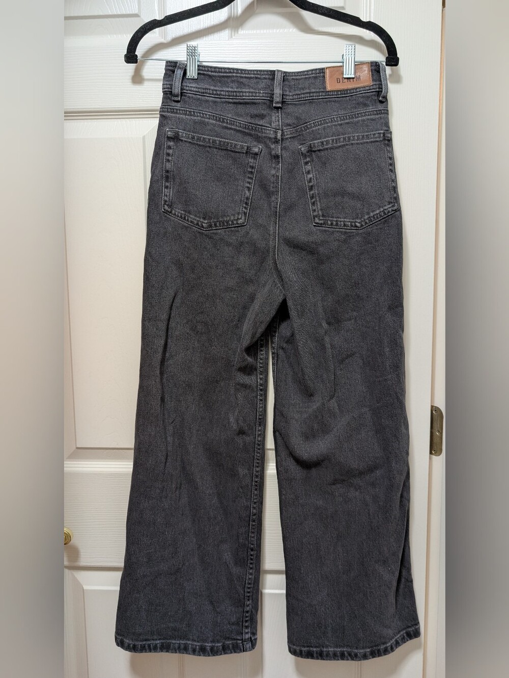 Sézane Le Crop Jeans in Middle Grey - Size 36 Us 4 Sezane - Picture 2 of 5